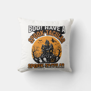 Coussin Chemise Maison Hantée Halloween Spook-Tacular Vint