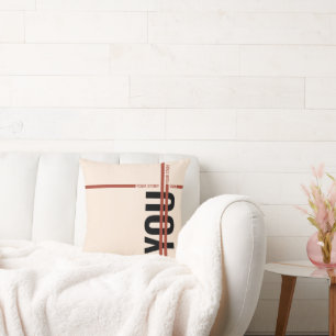 Coussin Chemise « Maîtrise ton histoire » – Citation motiv