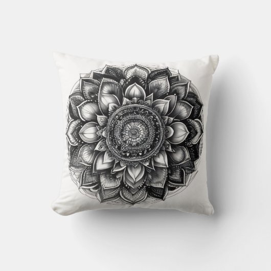Coussin chemise mandala (Recto)