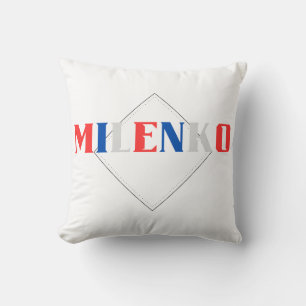 Coussin Chemise Milenko nom serbe