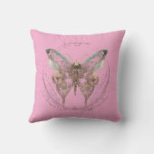 Coussin Chemise papillon Steampunk (Verso)