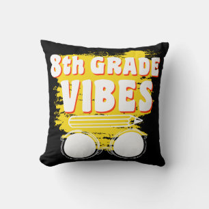 Coussin Chemise Vibe Retour à l'école 8e année Premier Jou