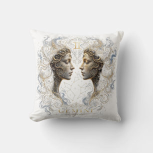 Coussin Chemise Zodiaque Gémeaux - Symbole d'Astrologie de