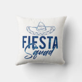 Coussin Chemises de fête de jeune fille, Squad Fiesta, 3/3 (Verso)