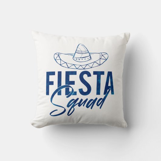Coussin Chemises de fête de soldat de Fiesta, 3/3 (Recto)