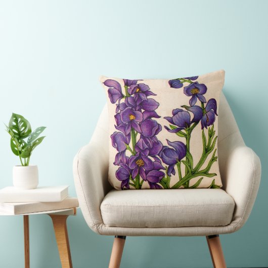 Coussin chêne pourpre (Chaise)