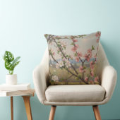 Coussin Cherry Blossom Serenity - Botanical Pillow Art (Chaise)
