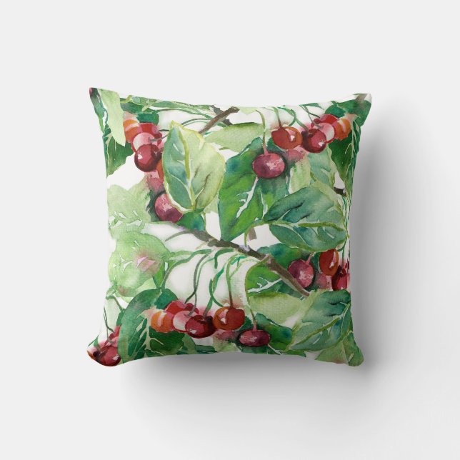 Coussin Cherry Seamless Pattern (Recto)