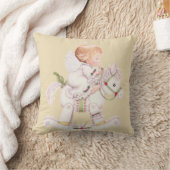 Coussin Cheval à Bascule Bébé Ange Gardien Toute C (Couverture)
