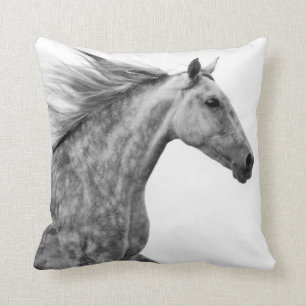 Coussin Cheval andalou russe galopant