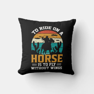 Coussin Cheval Art À Rendre Sur Un Cheval