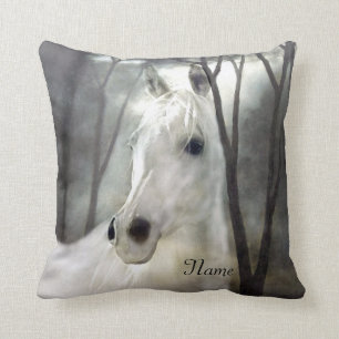 Coussin Cheval blanc