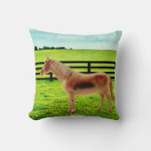 Coussin Cheval dans le pâturage (Recto)