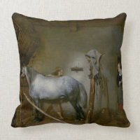 Cheval dans une écurie, c.1652-54 (huile sur le