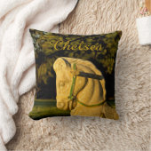 Coussin Cheval de châtaignes personnalisé (Couverture)
