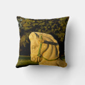 Coussin Cheval de châtaignes personnalisé (Verso)