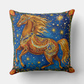 Coussin Cheval de Conte de Fées Accent Fantaisiste pour la (Verso)