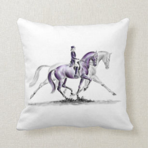 Coussin Cheval de dressage dans le trot Piaffe