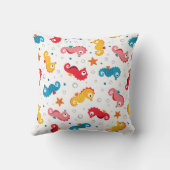 Coussin Cheval de mer motif sans couture (Verso)