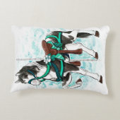 Coussin Cheval de Peinture Carousel (Dos)