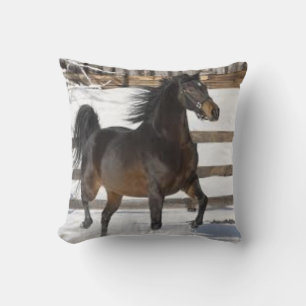 Coussin Cheval d'hiver