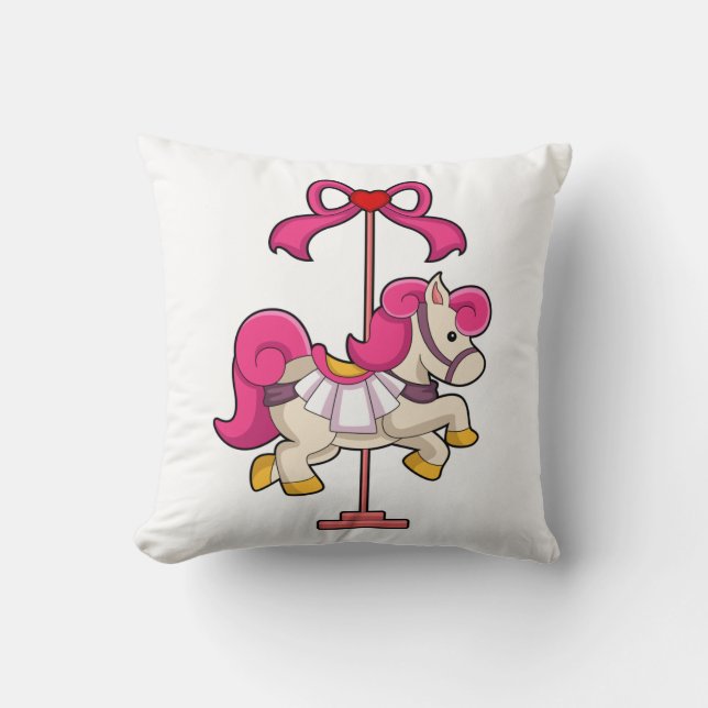 Coussin Cheval en cheval de carrousel.PNG (Recto)