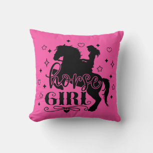 Coussin Cheval fille