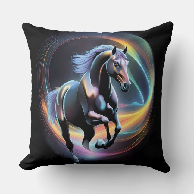 Coussin Cheval galopant (Recto)