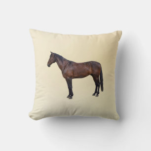 Coussin Cheval Morgan de Profil