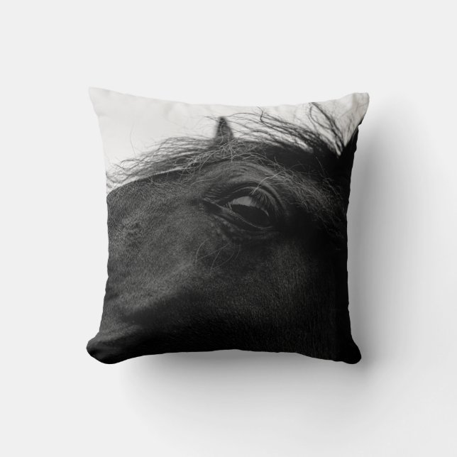 COUSSIN CHEVAL NOIR (Recto)