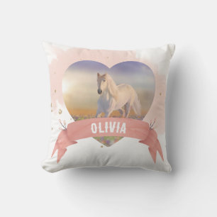Coussin Cheval personnalisé