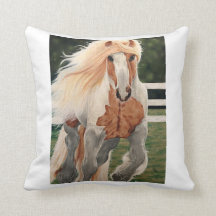 coussin "Cheval sauvage"
