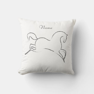 Coussin Cheval sauvage Thunder_Cove