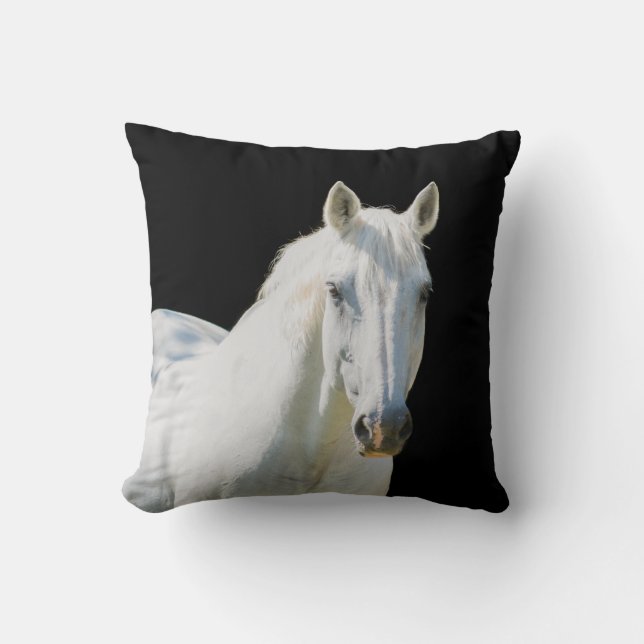 Coussin Cheval sportif irlandais - Bijou (Recto)