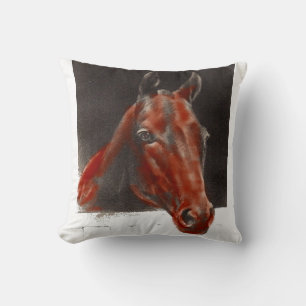 Coussin cheval sympathique