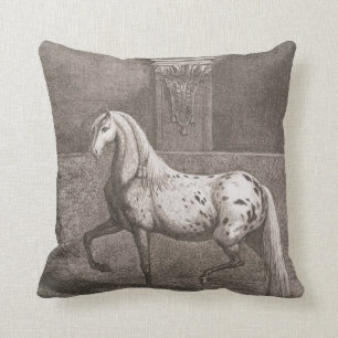 Coussin Cheval vintage d'Appaloose