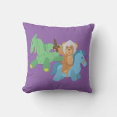 Coussin Chevalier de l'ours Teddy (Recto)