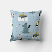 Coussin Chevaliers & Dragons Personnalisés (Verso)