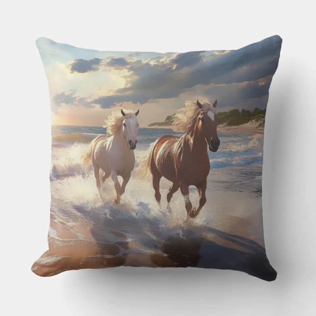 Coussin Chevaux    (Recto)