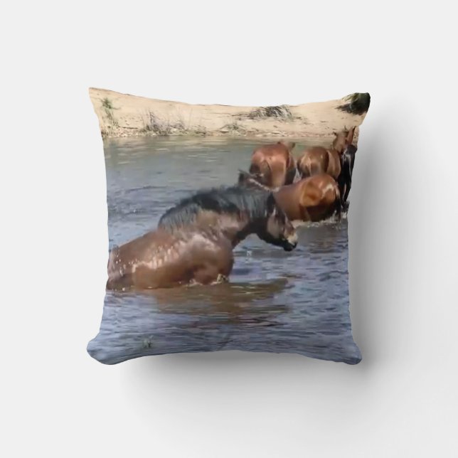 Coussin Chevaux (Recto)