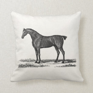 Coussin Chevaux anglais de chasse de cheval de chasseur de