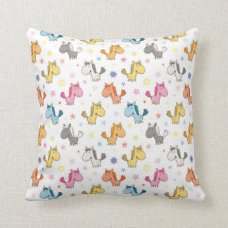 Coussin Chevaux Cartoon mignons