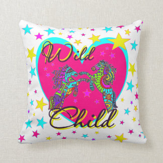 Coussin Chevaux sauvages