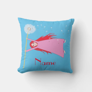 Coussin Cheveux roux Dandelion Girl Thunder_Cove