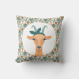 Coussin Chèvres Hipster | par TotallyGoatally™