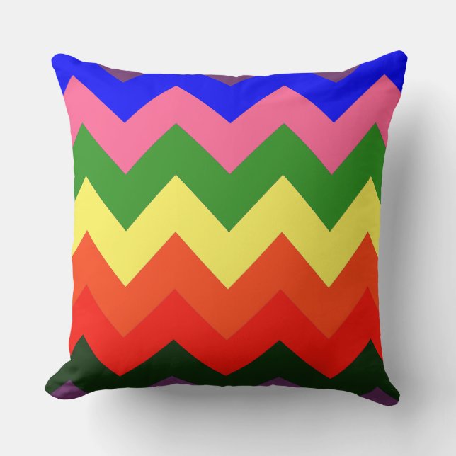 Coussin chevron (Recto)