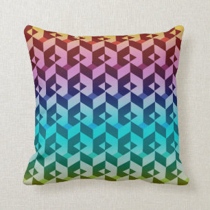 Coussin Chevron abstrait