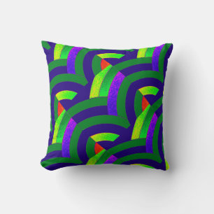Coussin chevrons chic moderne sophistiqué