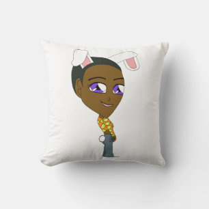 Coussin chibi bunnygirl