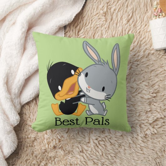 Coussin Chibi DAFFY DUCK™ & BUGS BUNNY™ (Couverture)